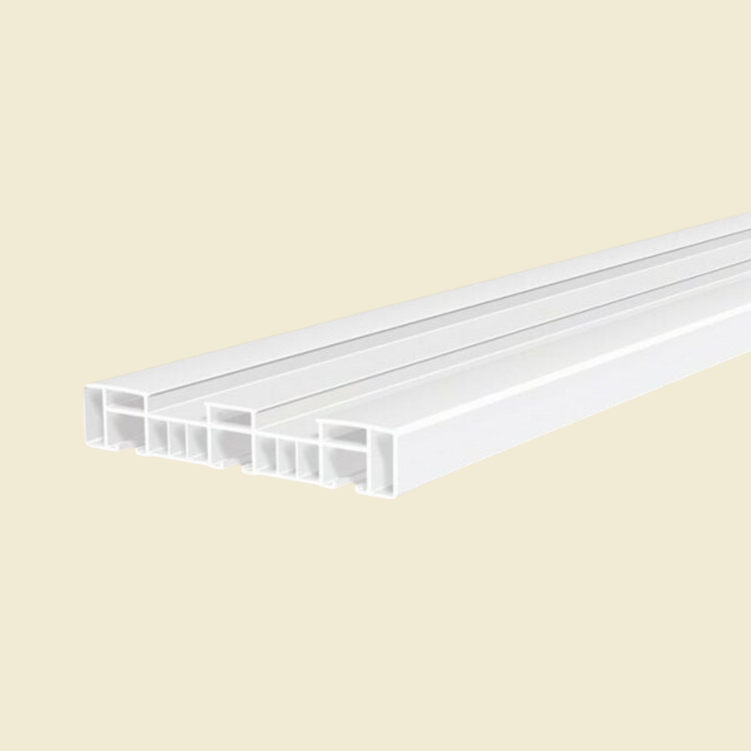 3/4500 FIRAT ÜÇLÜ PVC PERDE RAYI (4,5 MT)